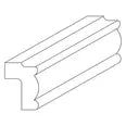 LRM8 Shaker White Light Rail 10/pkg