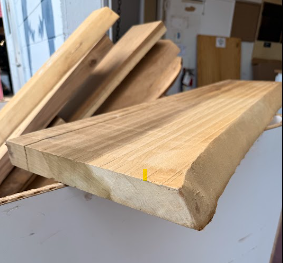 Live Edge Shelves – Raw & Ready to Finish