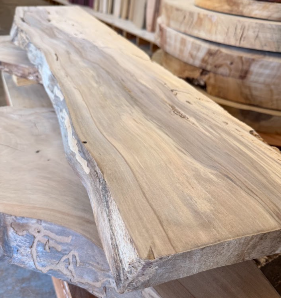 Live Edge Shelves – Raw & Ready to Finish