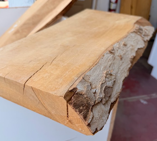 Live Edge Shelves – Raw & Ready to Finish