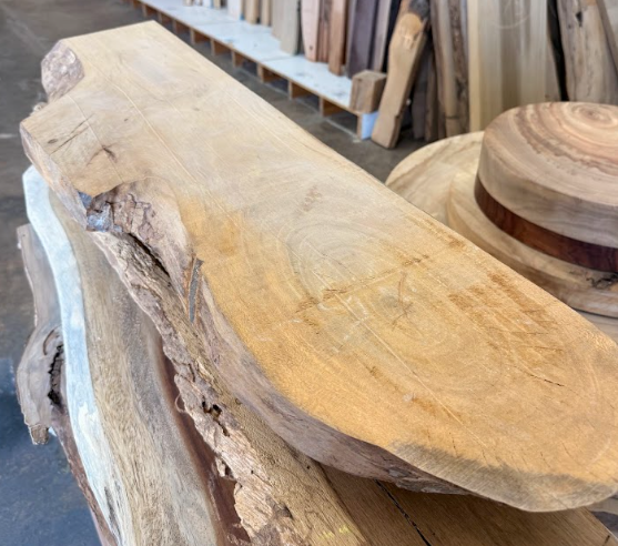 Live Edge Shelves – Raw & Ready to Finish