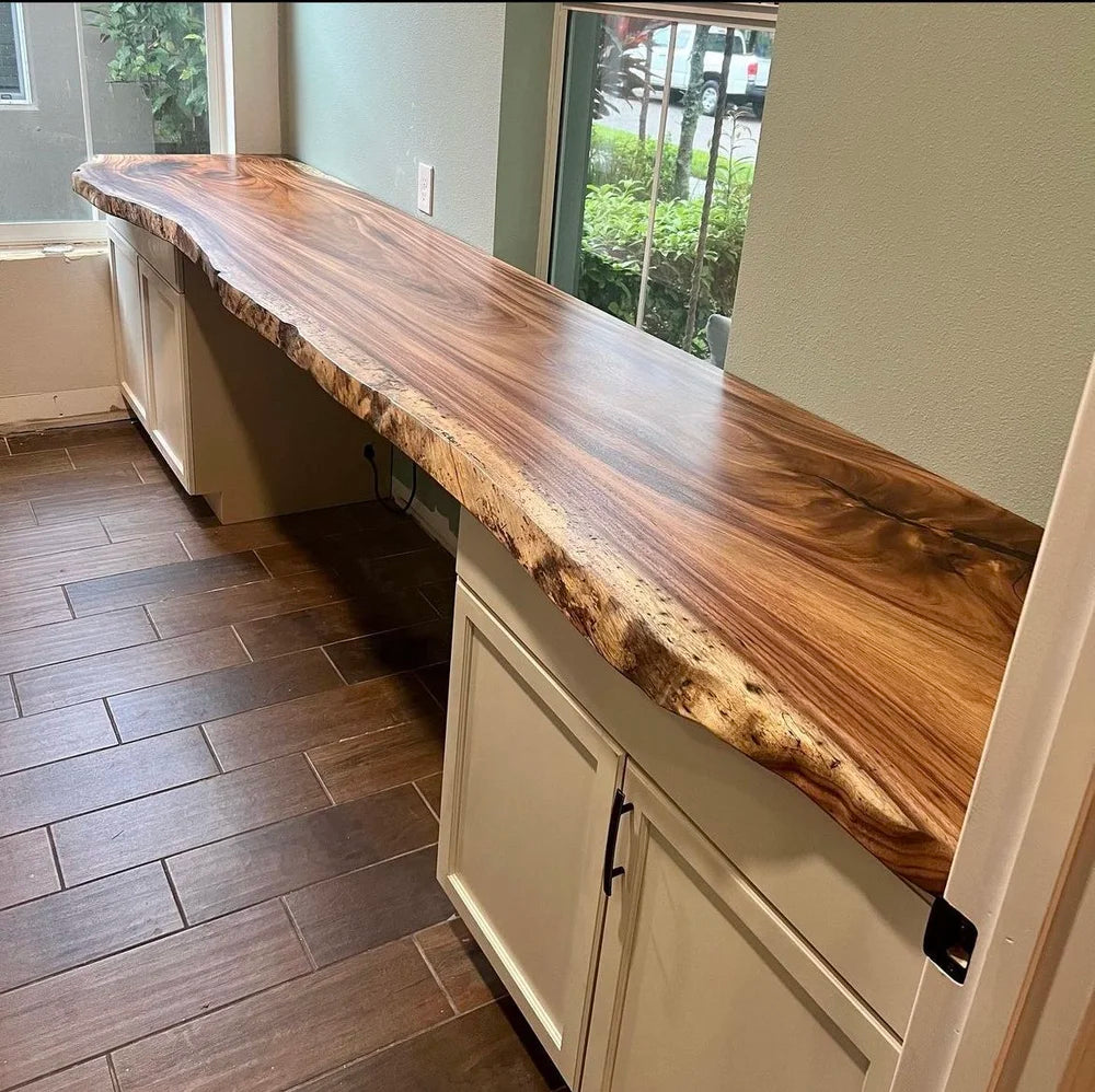 Monkey Pod/Parota Live Edge